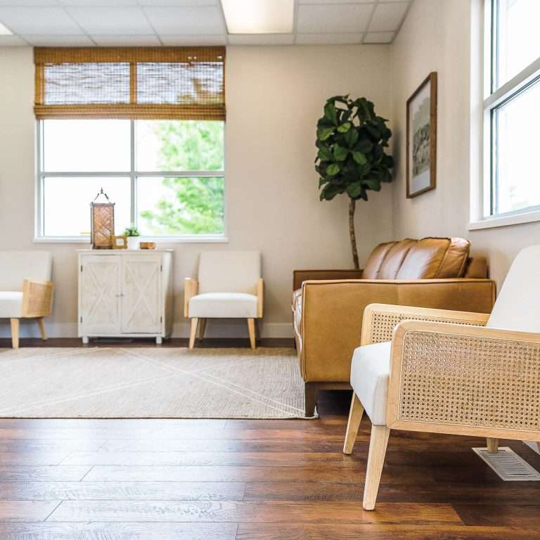 Contact a Dentist in West Jordan – Reception Area at Apple Blossom Dental